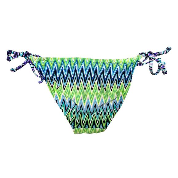 ABS by Allen Schwartz Women’s Small Bikini Swimsuit Beaded Multicolor Padded - Picture 8 of 8